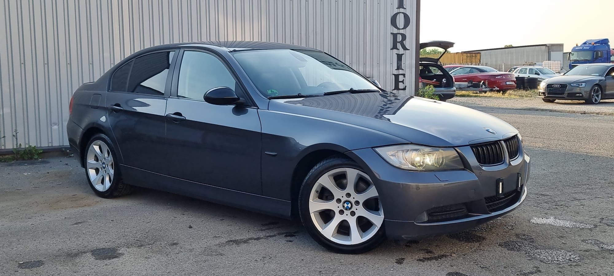 Bmw E90 320 import Germania, BI XENON,  piele, manual 2008
