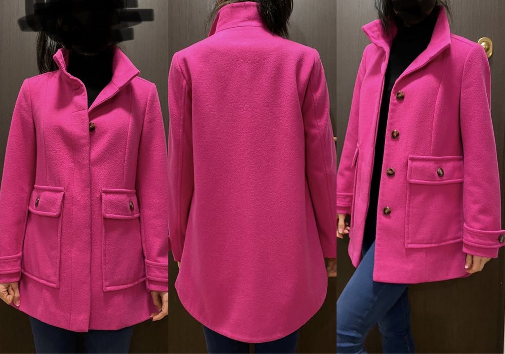 United Colors of Benetton зимно вълнено палто, размер 38, като НОВО!