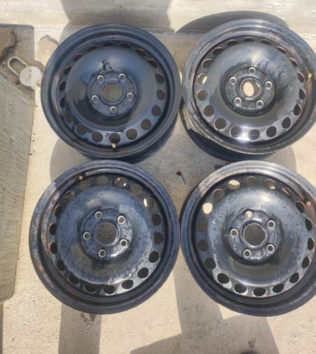 Джанти vw 5х112 железни 15-ки