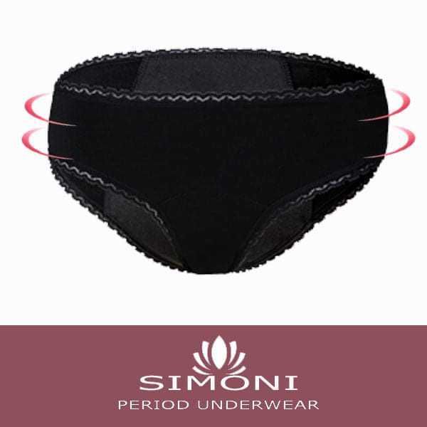 Менструални бикини Simoni . Размери: XS-7XL