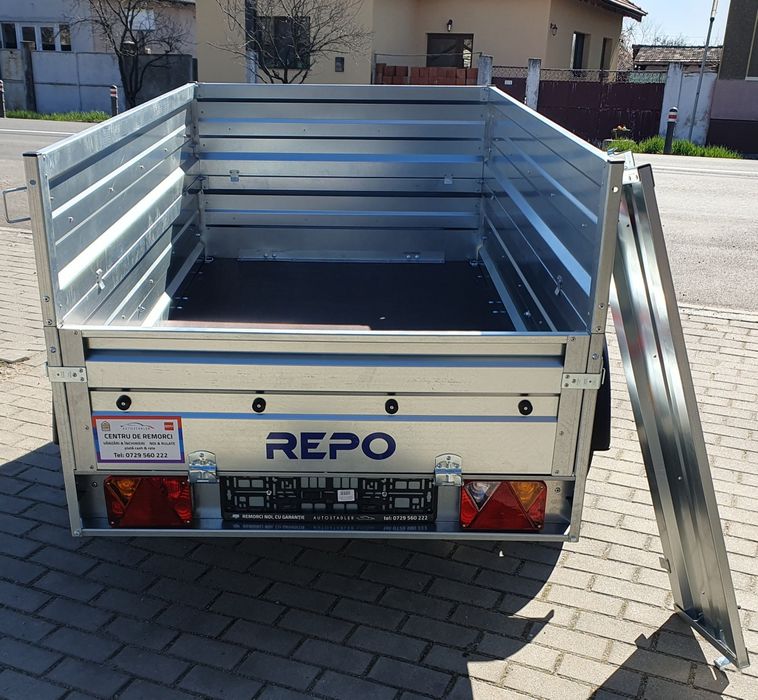 Remorca Repo RRS 750kg cu obloane duble