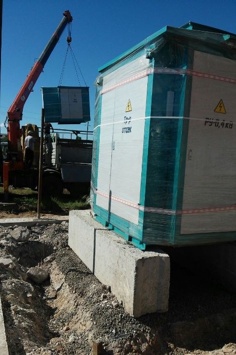 Трансформатор КТП ТП ЯКНО КСО монтажные работы 6-10кВ