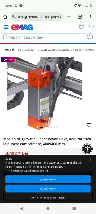 Laser Gravură VEVOR