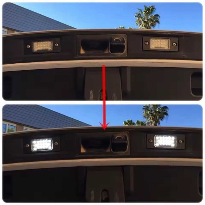 Lampi Numar LED Portbagaj VW Touareg Tiguan Golf 5 Passat B5.5 Cayenne