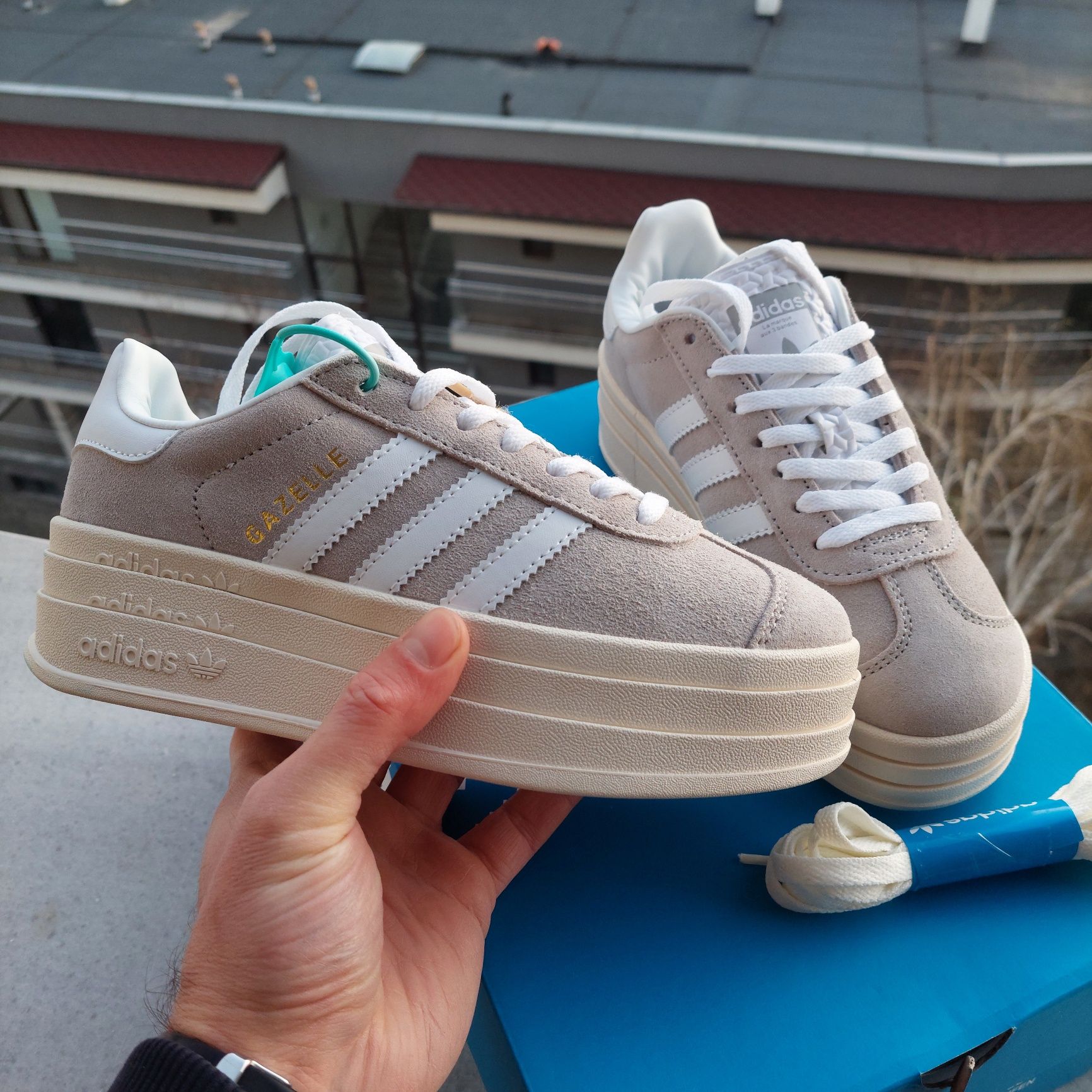 Adidas Gazelle Bold Grey 36-38-40
