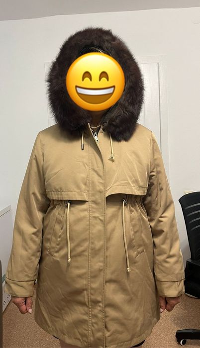 10 тыс парка тёплая, натуральная опушка