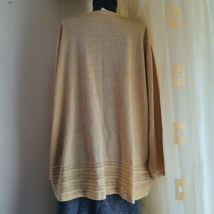 Cardigan auriu masura mare