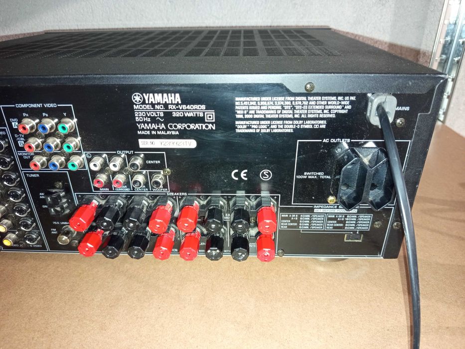 Мощен 6.1 ресивър Yamaha RX-V640RDS