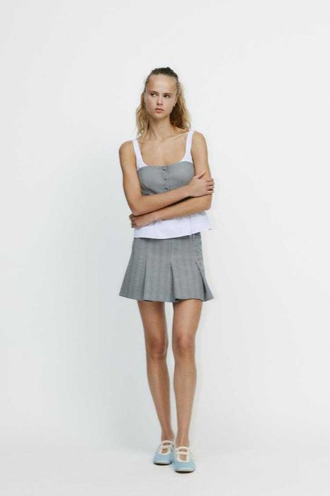 Рокля букле Zara S и сет XS