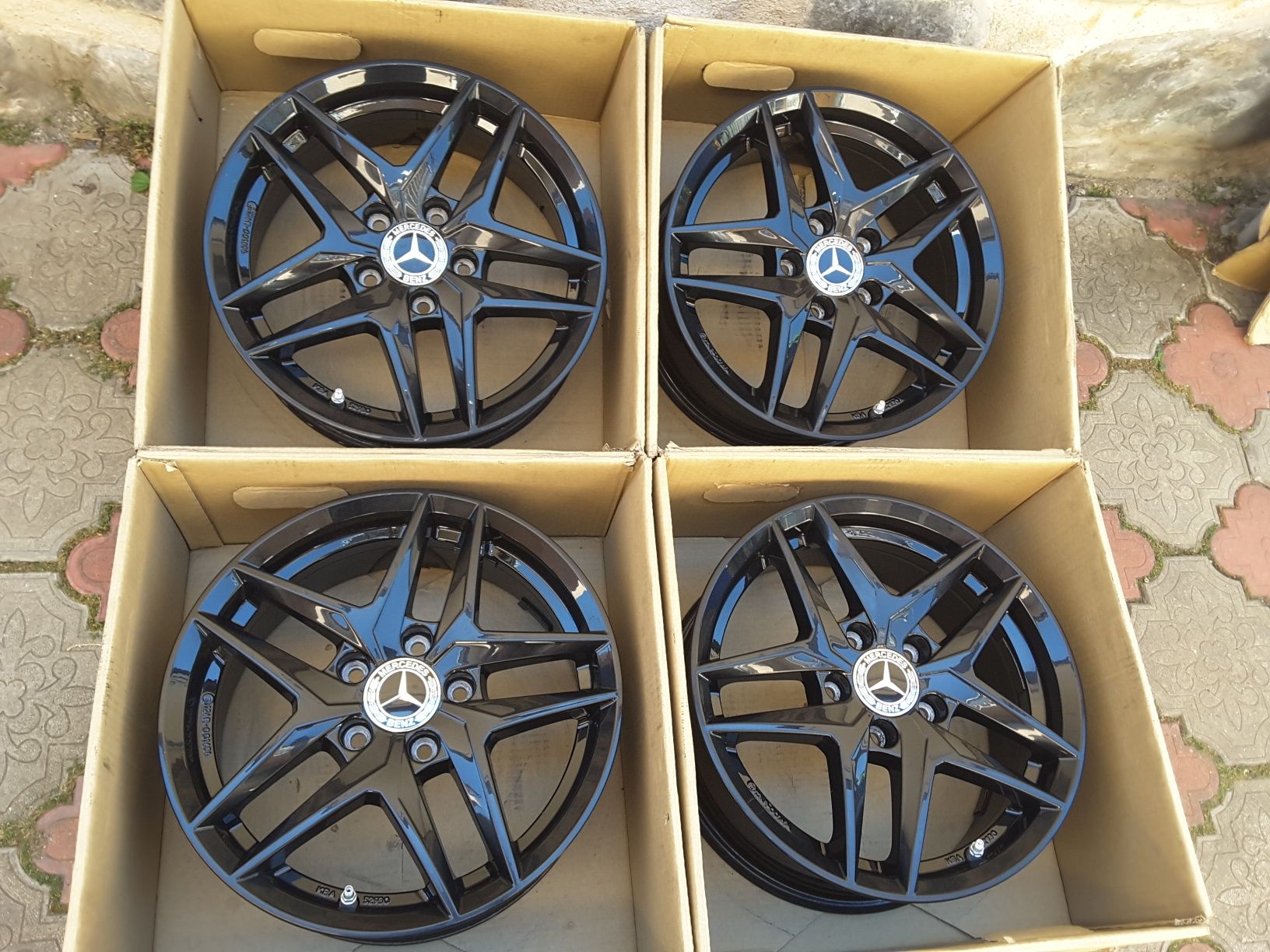 jante aliaj 16; 5x112; Mercedes C, V class w204, w205, Vito w447
