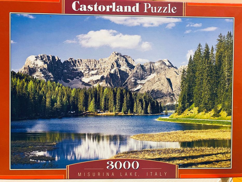 Пъзел Castorland от 3000 части - Езеро в Италия