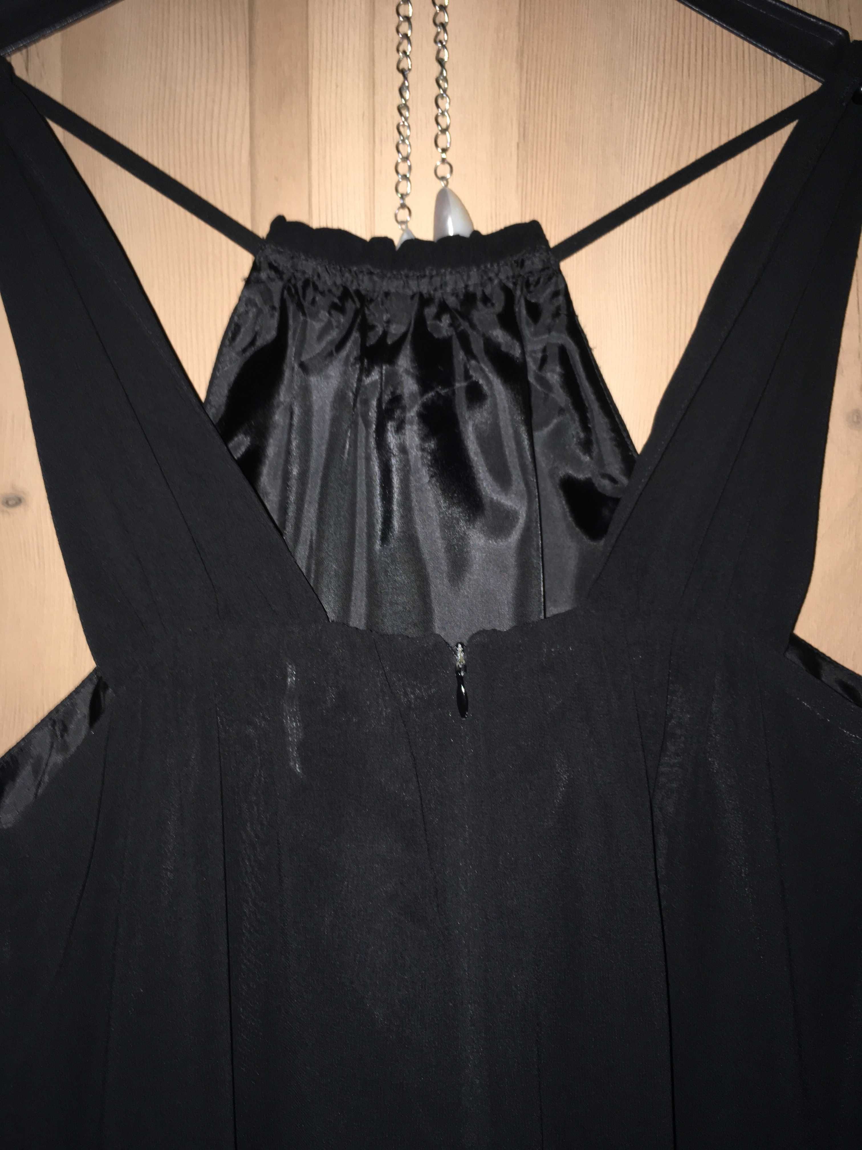 Черна парти рокля