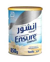 Abbott Ensure Complete 850g / Сухая смесь, каша со вкусом ванили