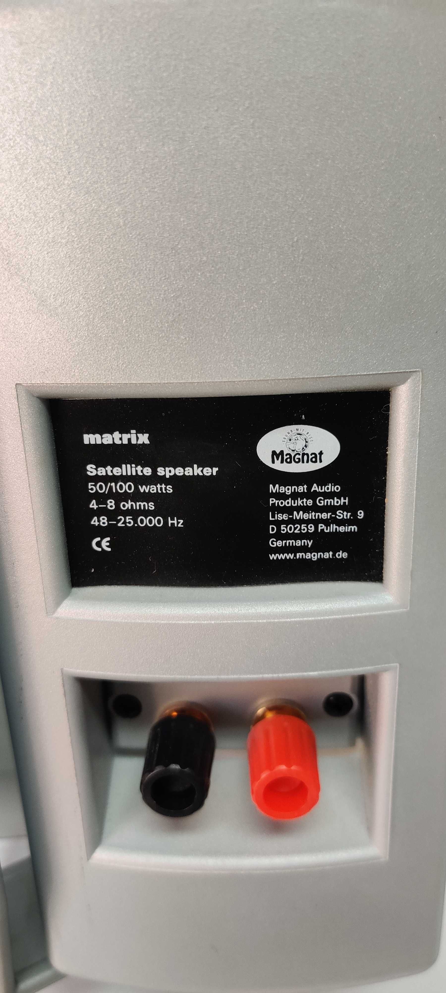 Magnat Matrix muzica 5 sateliti centru + 4 fime muzica