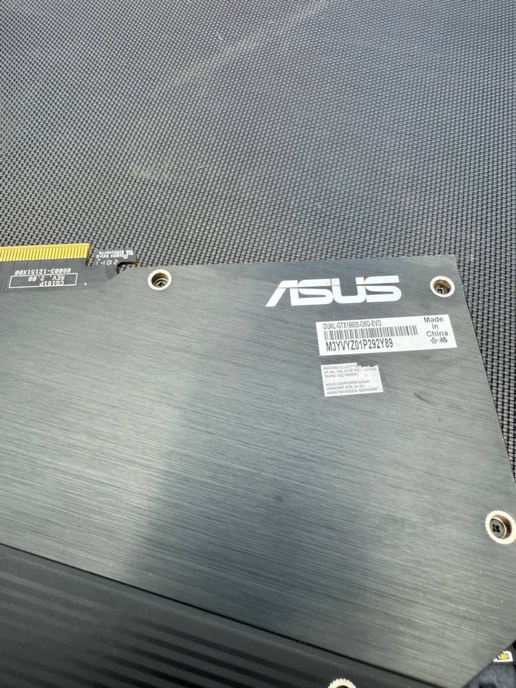 Видеокарта Asus GeForce gtx 1660 super dual