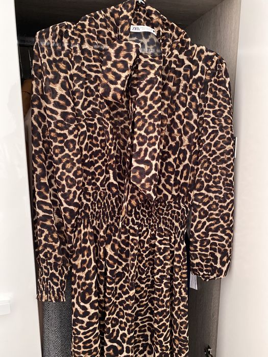 Rochie leopard Zara