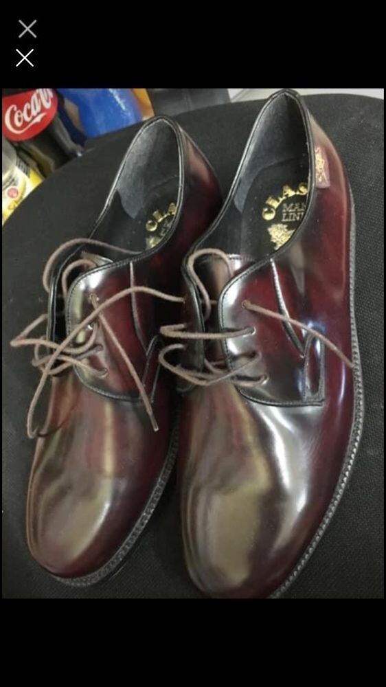 Обувки чисто нови от естествена кожа Classic man line made in Spain