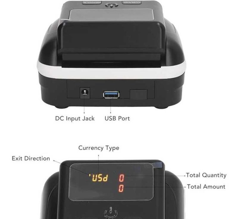 ПРОМОЦИЯ! Детектор за фалшиви банкноти STS AL-130 с ЕЦБ сертификация