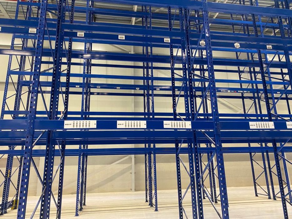 Стелажи за палета по 1400кг  4200кг на ниво