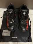 Balenciaga Runner Graffiti Sneaker-Black-46