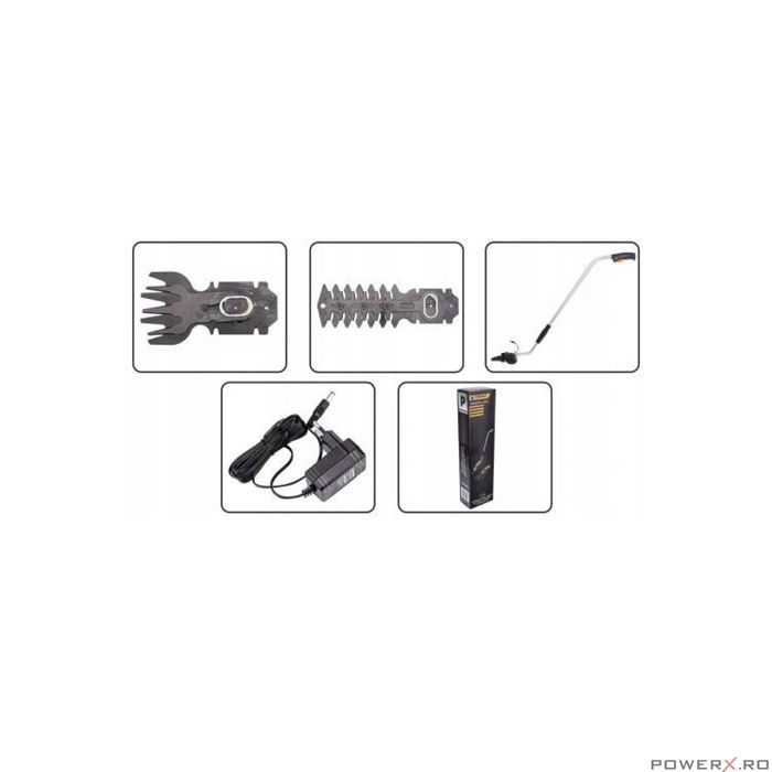 Foarfeca electrica cu acumulator 3.6V pentru tuns iarba si gard viu,