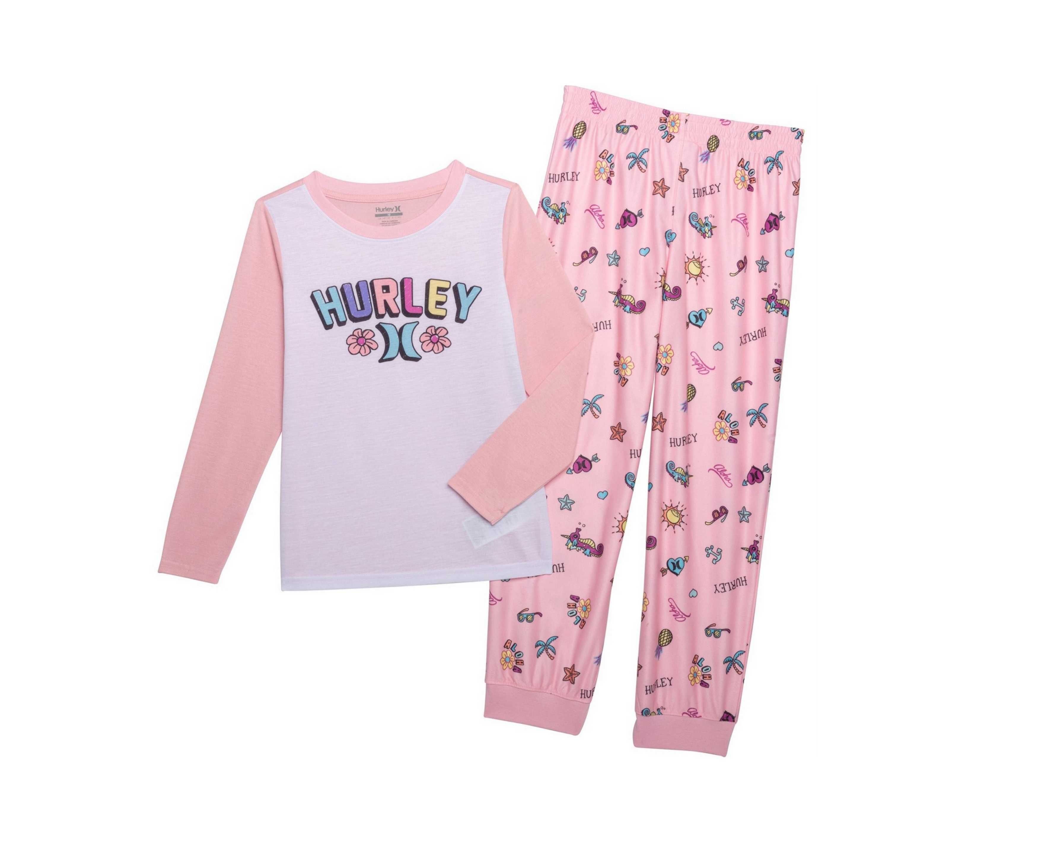 NOU! Set pijama copii fetite Hurley