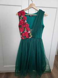 Rochie ocazie verde smarald