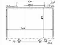 Радиатор  Nissan Terrano