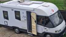 Autorulota integrata /Camper Burstner 574i