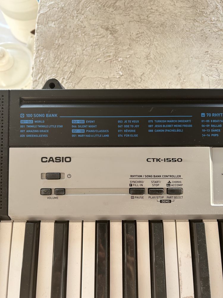 Casio-1550 Синтезатор