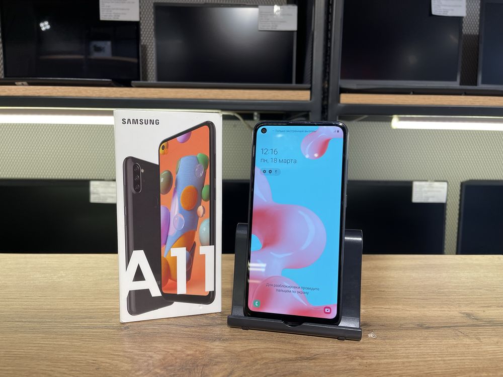 Samsung A11, 32 GB, Black, 8277/А10