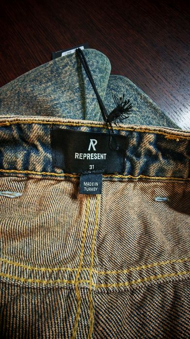 BLUGI Represent R3D Double Destroyer Baggy Denim