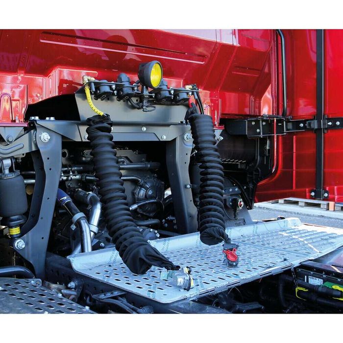 Чорап / калъф за спирални маркучи и кабели на тир, камион - 4 цвята