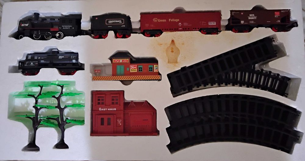 Rail King: Набор пассажирский поезд (4 вагона)