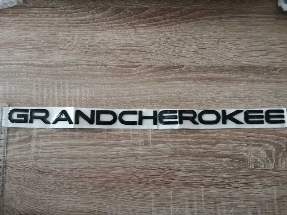 черен надпис Jeep Grand Cherokee стар стил