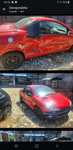 Peugeot 206 decapotabil, avariat pt piese, 
An 2003