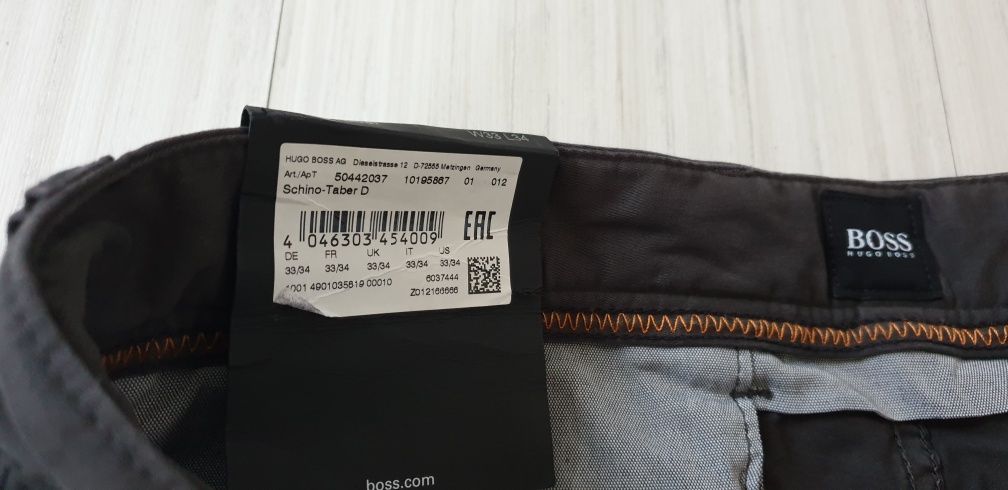 Hugo Boss Schino - Taber D Tapered Fit Mens Size 33/34 НОВО! ОРИГИНАЛ!