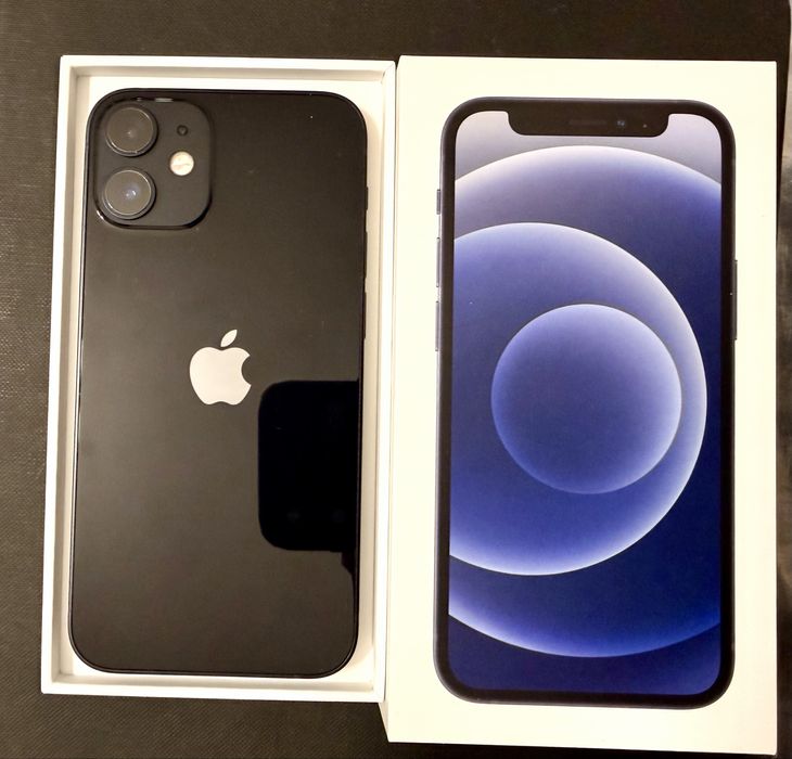 iPhone 12 mini, Black, 256GB
