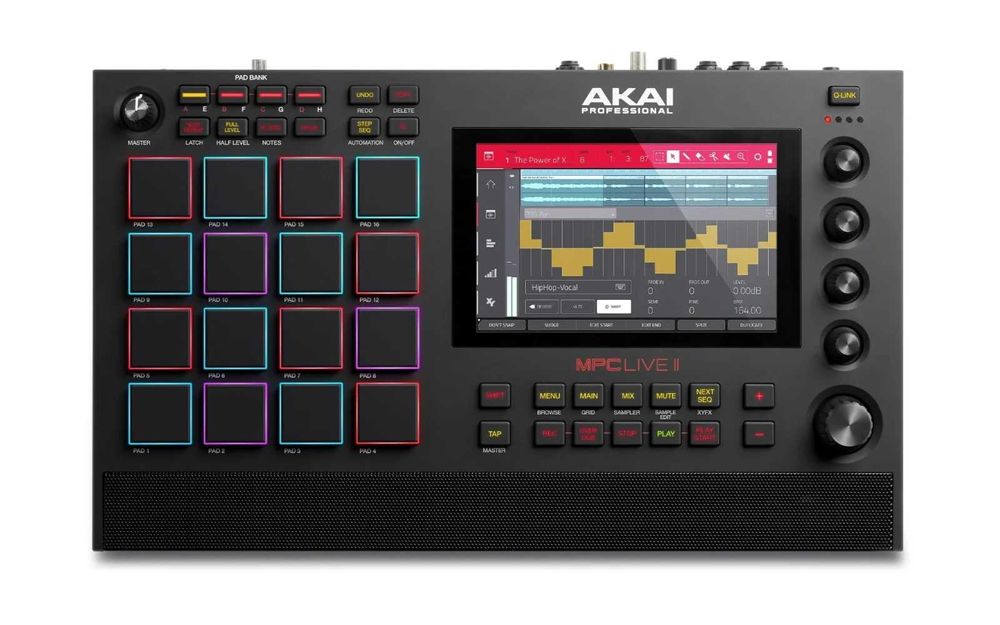 Akai MPC Live II, Akai MPK Mini Plus + Magma CTRL Case + Decksaver