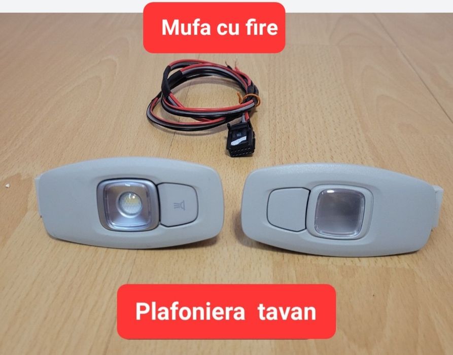 Mufe Oem,Priza usb,Plafoniera tavan,Lampa torpedou gama Dacia-Renault