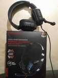 Casti Gaming Promate Python Black
