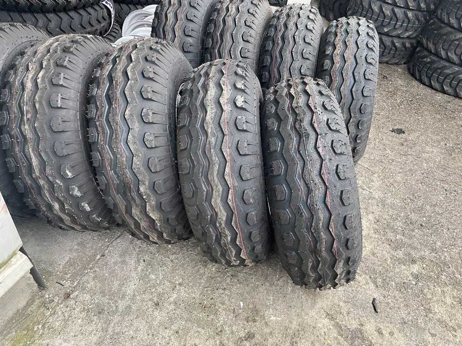 Anvelope noi cu janta 10.0/75-15.3 cauciucuri groase 12pr remorca