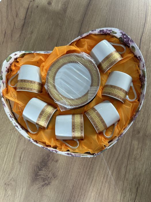 Сет за кафе чашка+чинийка