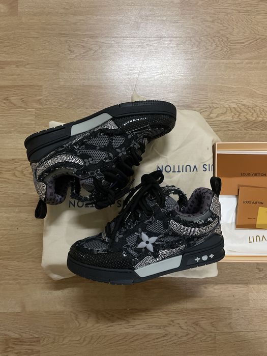 Louis Vuitton Skate Black X Swarovski Monogram