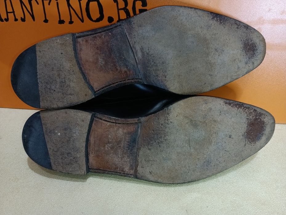 Кожени N 46 обувки Gordon- 27 лв