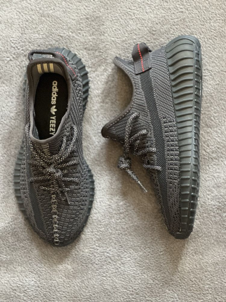Adidas Yeezy 350 Static Black Reflective (PREMIUM)