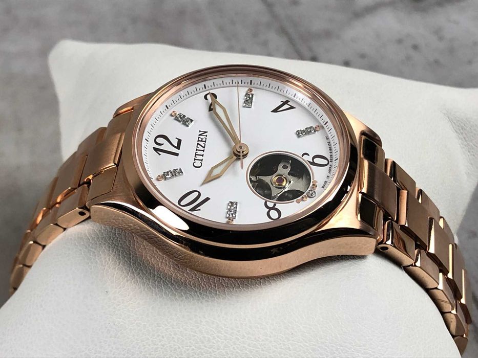 Ceas dama Citizen - Lady Open Heart Automatic - PC1002-85A -