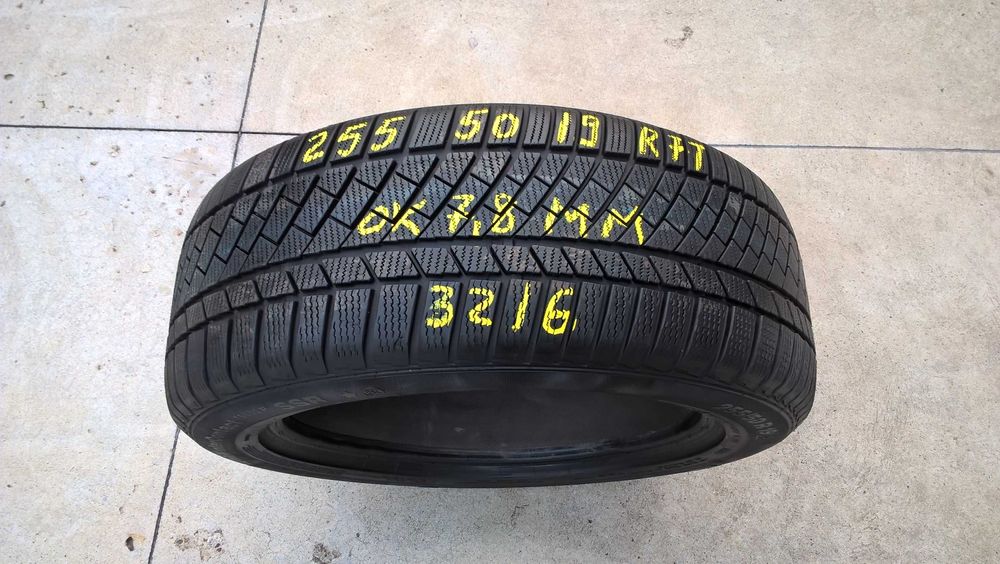 O anvelopa iarna 255 50 19 continental TS 830P run flat profil 7,8 mm