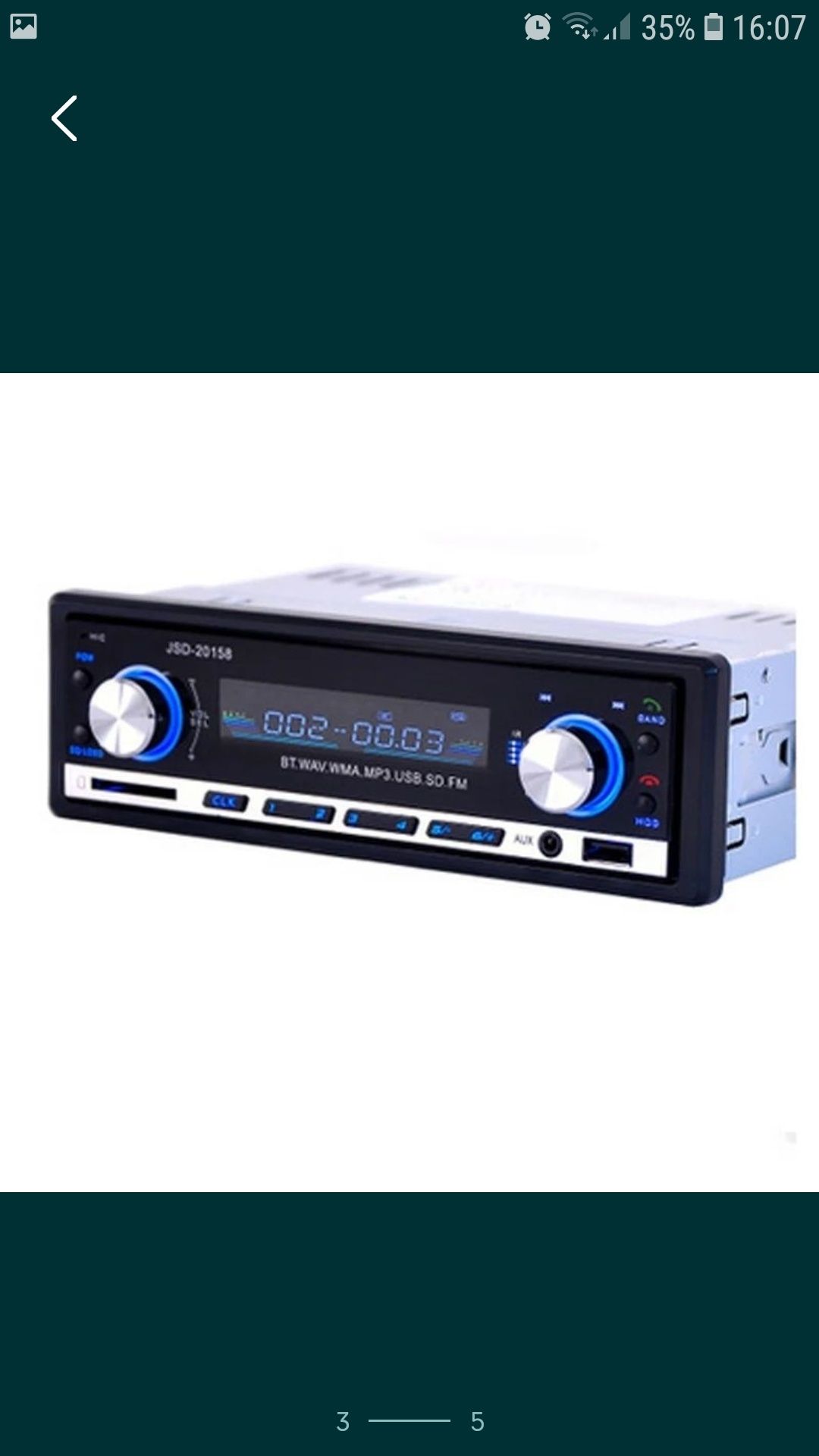 Radio bluetooth MP3 FM