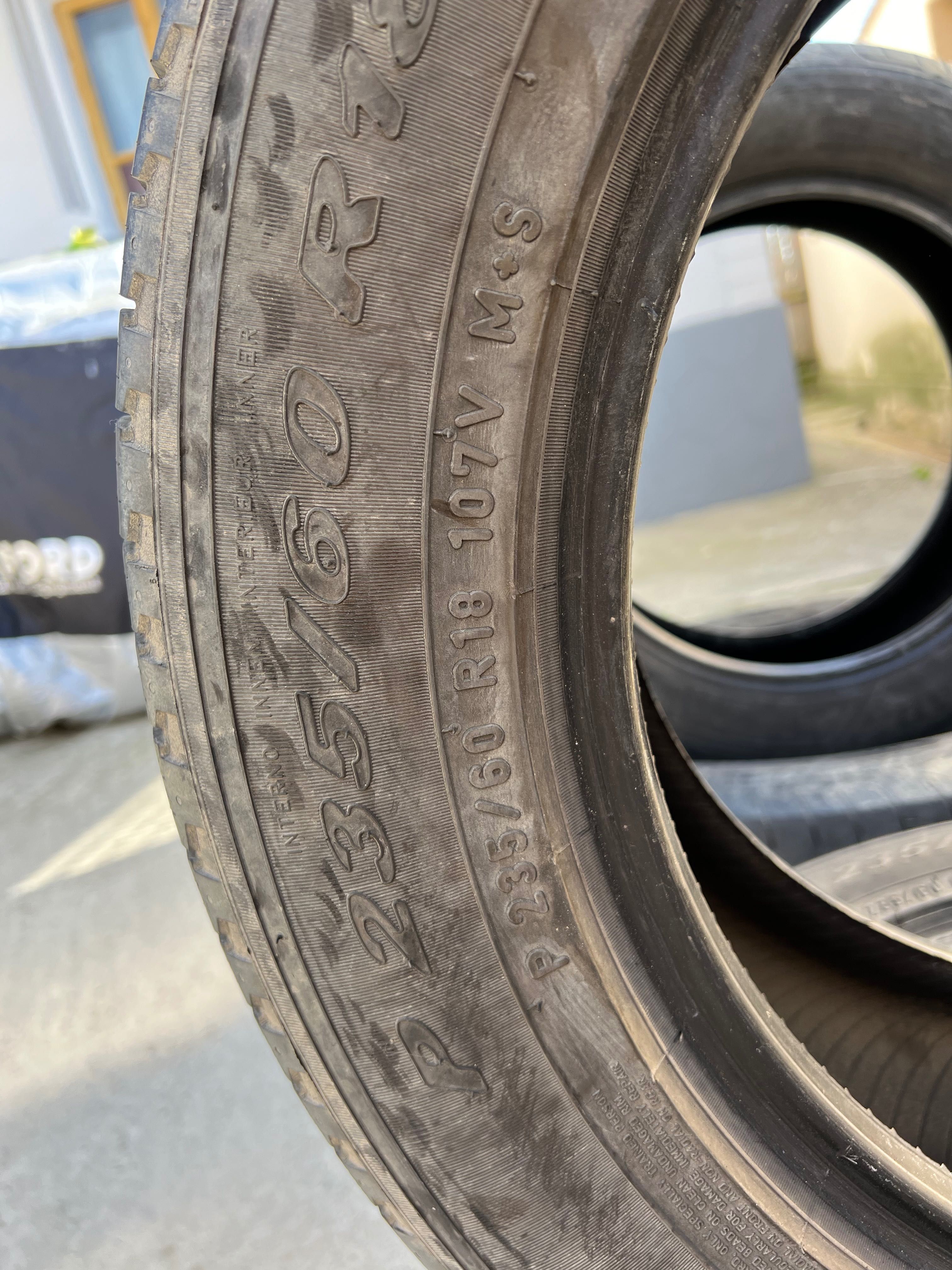 Cauciucuri vară 235/60/R18 Pirelli 2+GoodYear 2